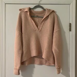 FREE PEOPLE Blush Pink Sweater